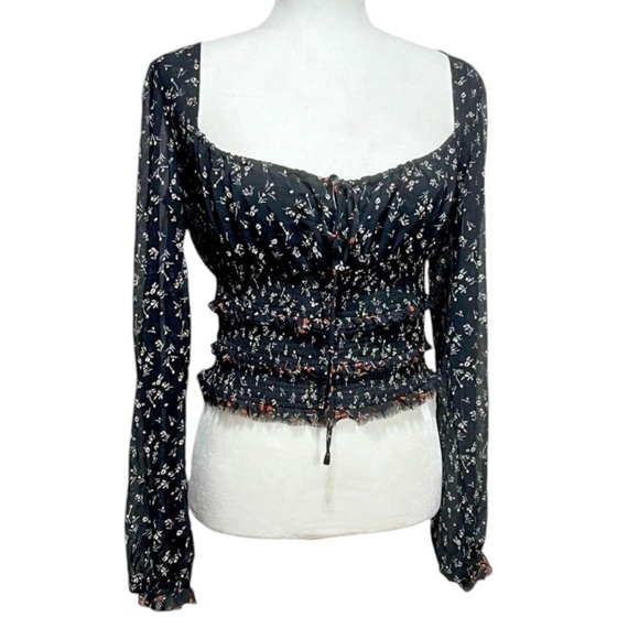 Free People Printed Lolita Top - Picture 4 of 8